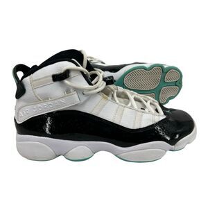 Nike Air Jordan shoes 6.5 Y tropical 6 rings basketball sneakers 323419-115